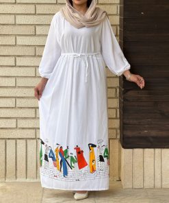 ساحلی نخی طرح بازار 7158 - Image 10