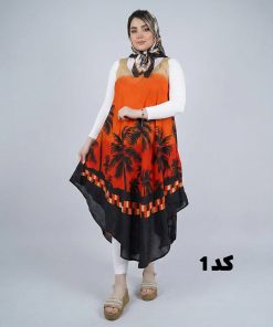 سارافون وارداتی طرح نخل 7318
