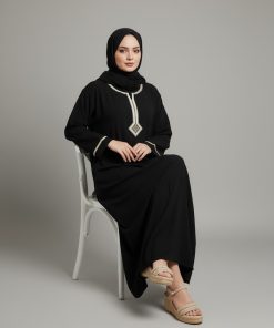 Alternative view of ساحلی آیدای گلدوزی طرح لوزی 7307