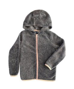 ژاکت بچگانه کرکی کلاهدار20035
