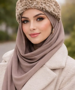 هدبند روسی موهر پشمی ترند 7343