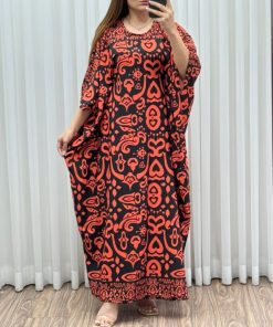 Alternative view of عبایی فلور بیگ سایز R7433