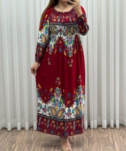 ساحلی حاشیه دار گل ترمه 7436 - Image 6