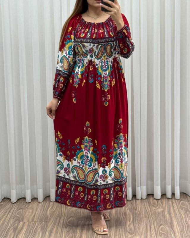 ساحلی حاشیه دار گل ترمه 7436 - Image 6
