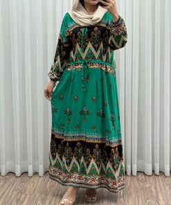 ساحلی بلند نخی حاشیه دار دورنا 7439