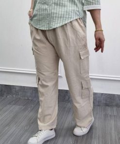 شلوار الیاف کارگو K7461 - Image 4