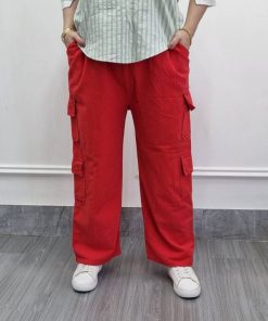 شلوار الیاف کارگو K7461 - Image 6