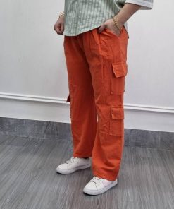 شلوار الیاف کارگو K7461 - Image 7
