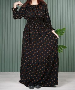 پیراهن فرح گلدار# 7357 - Image 4