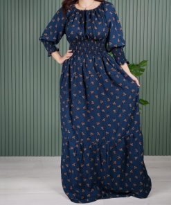 پیراهن فرح گلدار# 7357 - Image 6