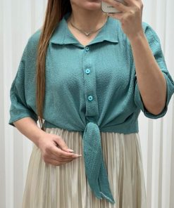 شومیز گره ای ینزی 7496