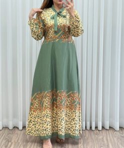 ساحلی کلوش حاشیه پلنگی 7478 - Image 3