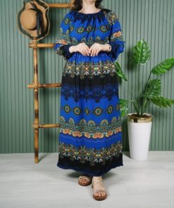 پیراهن ساحلی گلنوش E7511