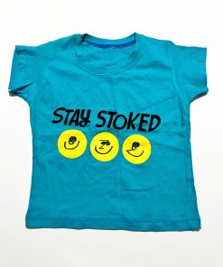 تیشرت بچگانه STAY آبی 20107
