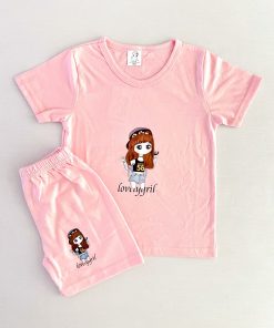 ست تیشرت و شلوارکlovely girl دخترانه 20092 - Image 3