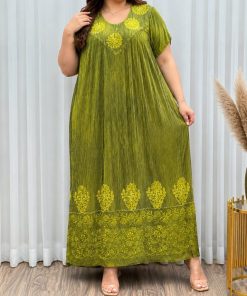 پیراهن کریشه هندی سایزبزرگ 7570 - Image 5