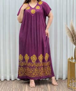 پیراهن کریشه هندی سایزبزرگ 7570 - Image 4