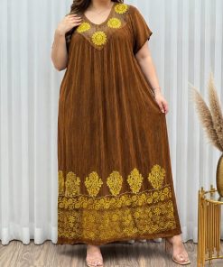 پیراهن کریشه هندی سایزبزرگ 7570 - Image 6
