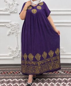 پیراهن کریشه هندی سایزبزرگ 7570