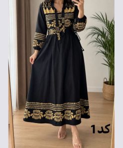ساحلی کلوش طرح نخل R7568