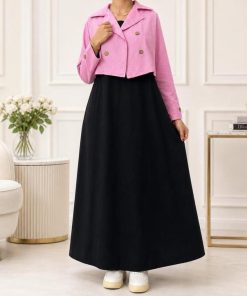 کت سارافون یقه انگلیسی 7549 - Image 10