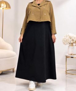 کت سارافون یقه انگلیسی