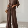 بلوز و شلوار نخی مایا 7550