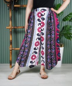 دامن شلواری طرح سنتی E7598 - Image 5