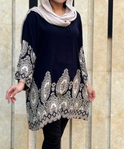تونیک بیگ سایز آینه طرح اندونزی 1160