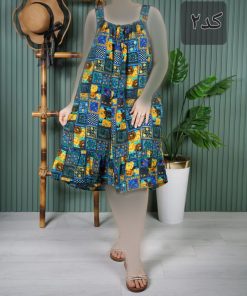 سارافون زنانه بندی نخ خارجی E7605 - Image 7