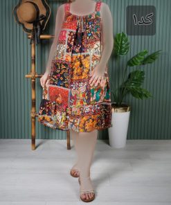 سارافون زنانه بندی نخ خارجی E7605