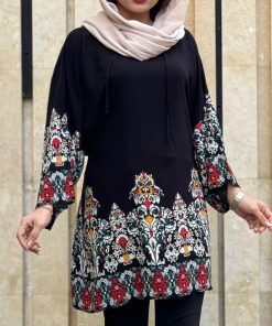 Alternative view of تونیک پلاس سایز گلدونه طرح اندونزی 1164