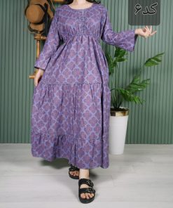 پیراهن زنانه عروسکی هندی یمرلی 7716 - تصویر 3
