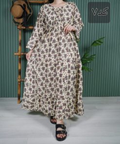 پیراهن زنانه عروسکی هندی تاج محل U7717 - تصویر 7