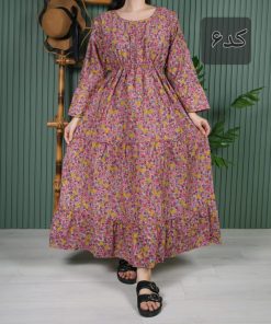 پیراهن زنانه عروسکی هندی تاج محل U7717 - تصویر 6
