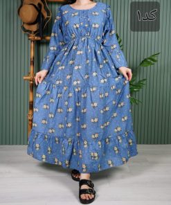 پیراهن زنانه عروسکی هندی تاج محل U7717