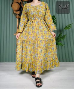 Alternative view of پیراهن زنانه عروسکی هندی تاج محل U7717