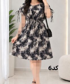 پیراهن کوتاه کمرکش SH7643 - تصویر 10