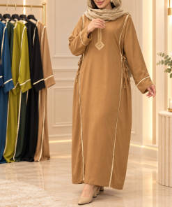 Alternative view of پیراهن ساحلی یال یقه گلدوزی 5018