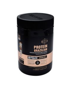 Alternative view of ماسک مو پروتئین و کراتین برزیلی هنیویس مدل Protein Brazilian Keratin | ترمیم‌کننده و نرم‌کننده مو | ۱۰۰۰ میلی‌لیتر 20223