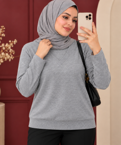 بلوز بافت یقه هفت وارداتی | کد 6081